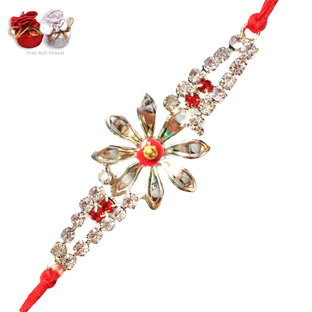 -Attractive flower leaf Rakhi,Send Rakhi online,send rakhi,online send rakhi,rakhi to india,send rakhi to india,rakhi shop india