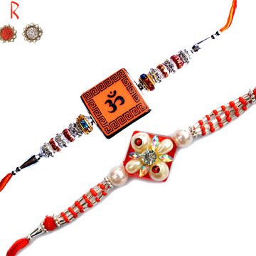 -Spiritual Rakhi Set for USA UK Canada ,Send Rakhi online,send rakhi,online send rakhi,rakhi to india,send rakhi to india,rakhi shop india