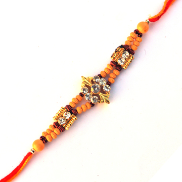-Exclusive Stylish Diamond Rakhi,Send Rakhi online,send rakhi,online send rakhi,rakhi to india,send rakhi to india,rakhi shop india