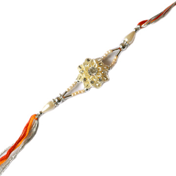 -Lotus Flower Bhai Rakhi,Send Rakhi online,send rakhi,online send rakhi,rakhi to india,send rakhi to india,rakhi shop india